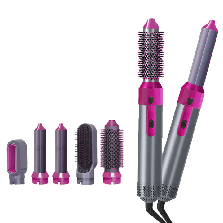 electrical hair brush 5 in 1