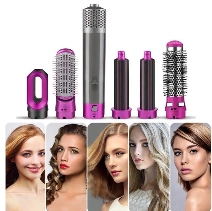electrical hair brush 5 in 1