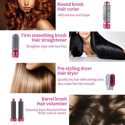 electrical hair brush 5 in 1