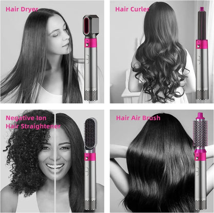 electrical hair brush 5 in 1