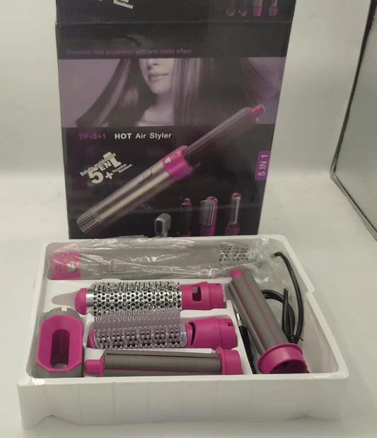 electrical hair brush 5 in 1